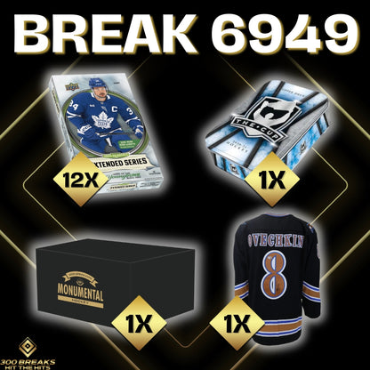 BREAK #6949 (32 SPOTS DISPONIBLES)