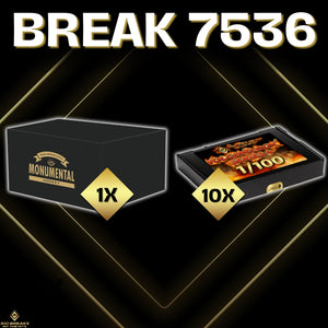 BREAK #7536 (32 SPOTS DISPONIBLES)