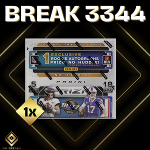 BREAK #3344 (32 SPOTS DISPONIBLES)