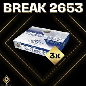 BREAK #2653 (32 SPOTS DISPONIBLES)