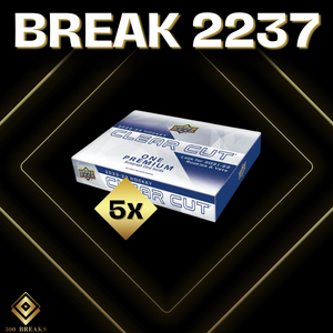 BREAK #2237 (32 SPOTS DISPONIBLES)