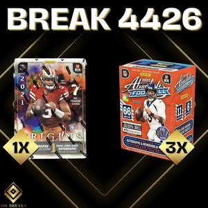 BREAK #4426 (32 SPOTS DISPONIBLES)