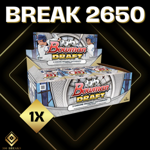 BREAK #2650 (30 SPOTS DISPONIBLES)