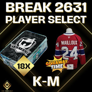 BREAK #2631 K-M (773 JOUEURS DISPONIBLES)