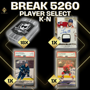 BREAK #5260 PLAYER SELECT K-N (592 JOUEURS DISPONIBLES)